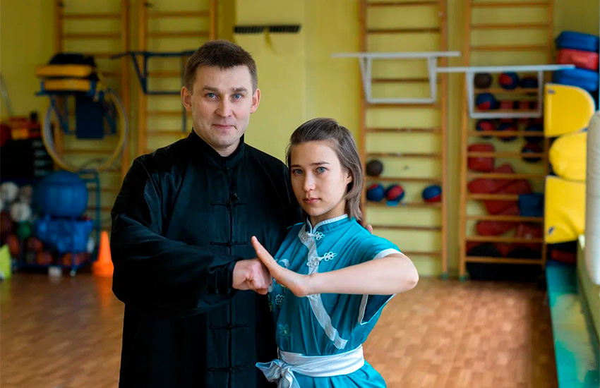 Обучили азам кунг-фу: в московской школе прошел «Урок с чемпионом»