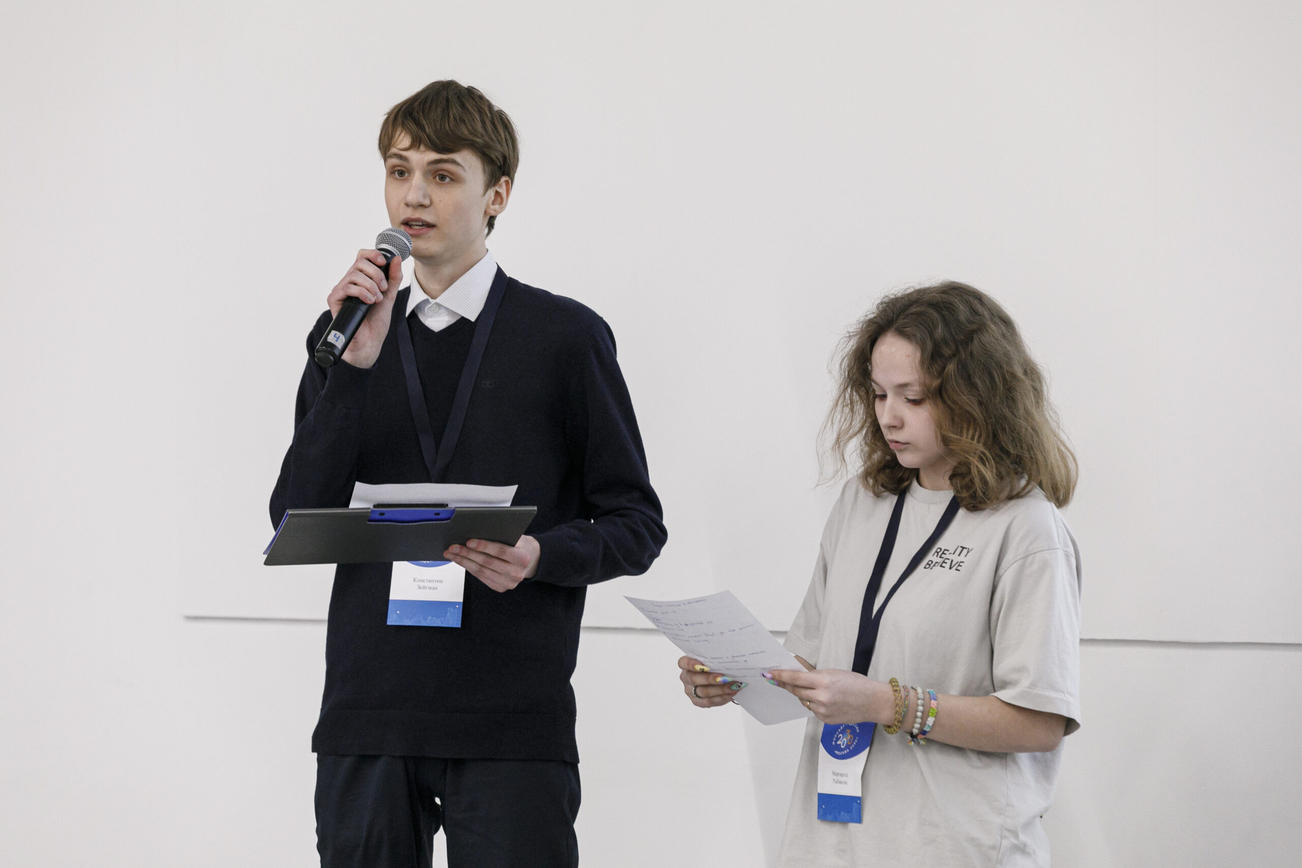 Ученики предпрофессиональных классов представили идеи по улучшению жизни горожан на форсайт-сессиях «Москва 2030»