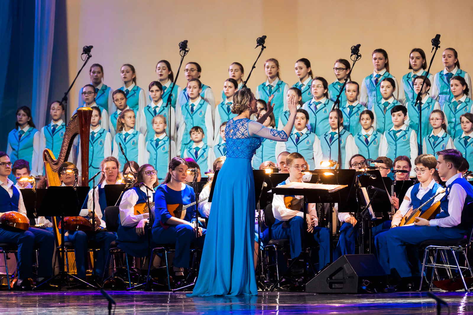 Московские школьники выступили на концерте «Шедевры Голливуда» с саундтреками к известным фильмам