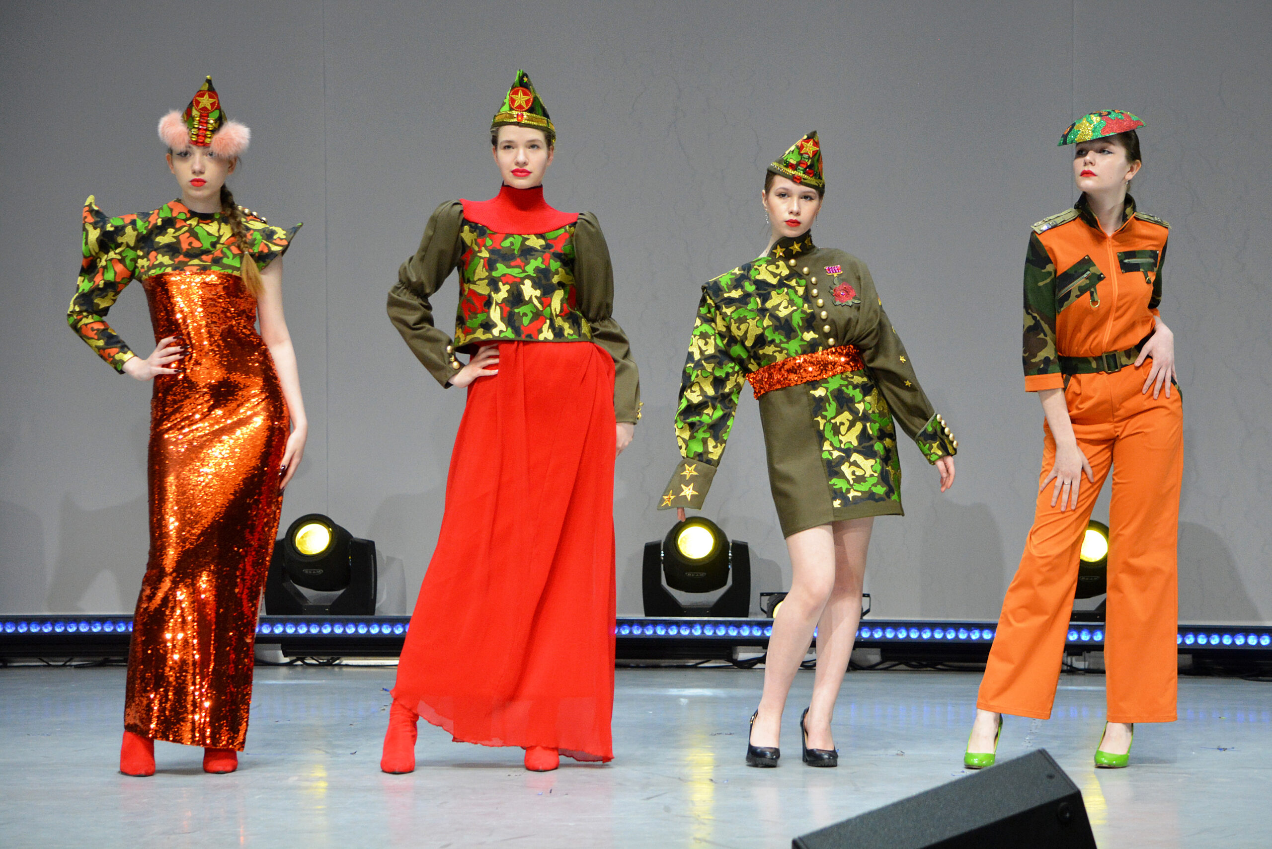 Студенты московского колледжа завоевали Гран-при и первое место в конкурсе «Весна 45-го года» с коллекциями одежды