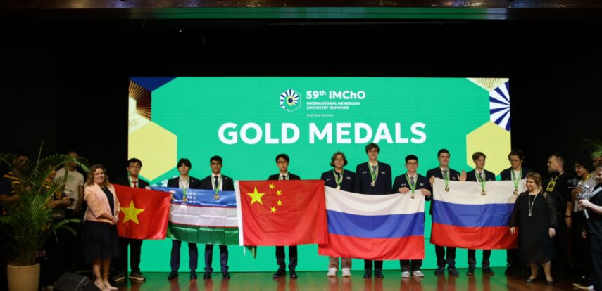 Дмитрий Чернышенко и Сергей Кравцов поздравили российских учеников с победой на 59-й Международной Менделеевской олимпиаде школьников по химии