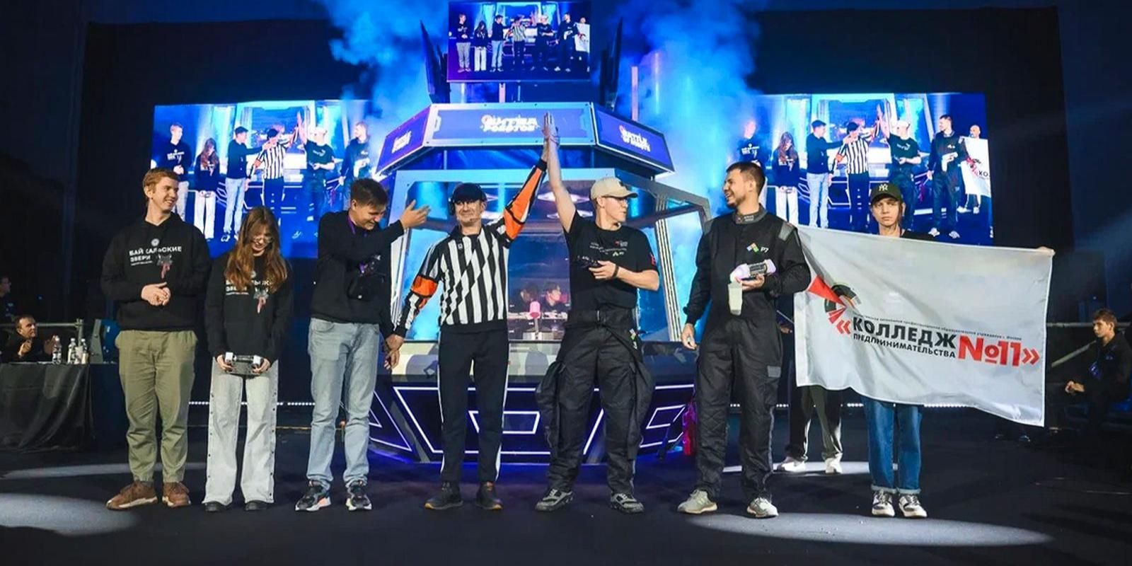 Команда столичного колледжа стала призером международного чемпионата «Битва роботов»