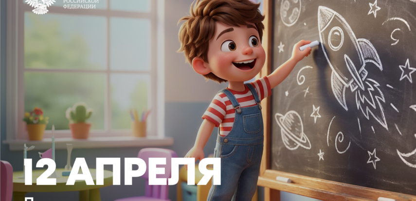 Поздравление Министра просвещения Российской Федерации Сергея Кравцова с Днем космонавтики