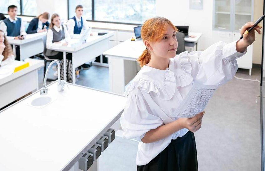 В реконструируемых школах Москвы создают удобную навигацию