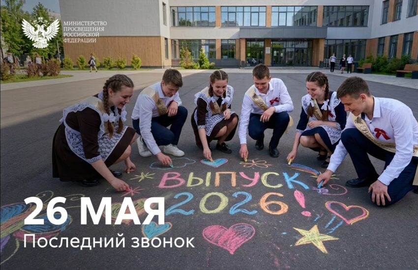 Поздравление Министра просвещения Российской Федерации Сергея Кравцова с последним звонком