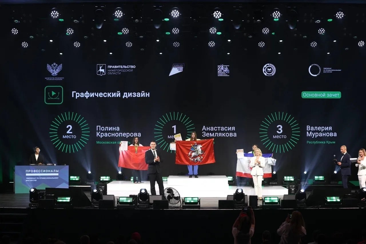 Дмитрий Чернышенко и Сергей Кравцов поздравили победителей и призеров финала чемпионата «Профессионалы» в Нижнем Новгороде